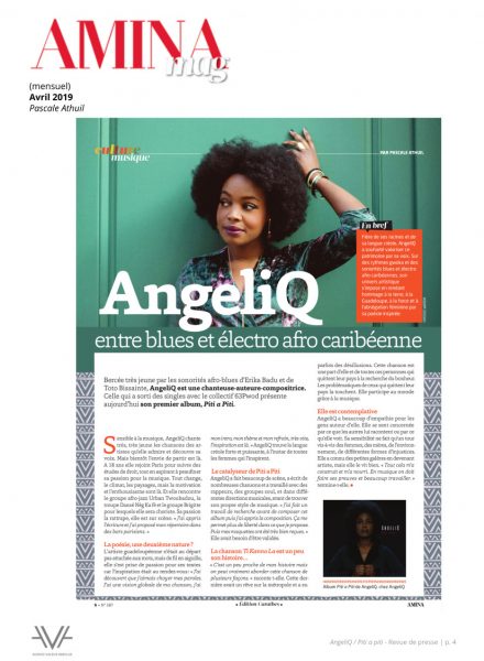 ANGELIQ - Musique - relations presse - attaché de presse - presse