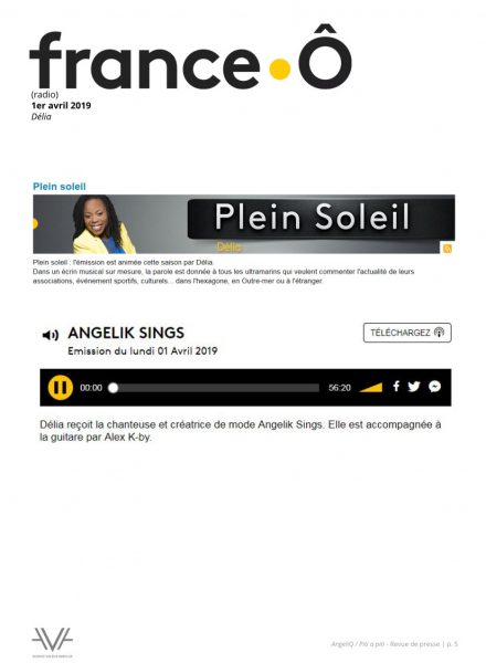 ANGELIQ - Musique - relations presse - attaché de presse - presse