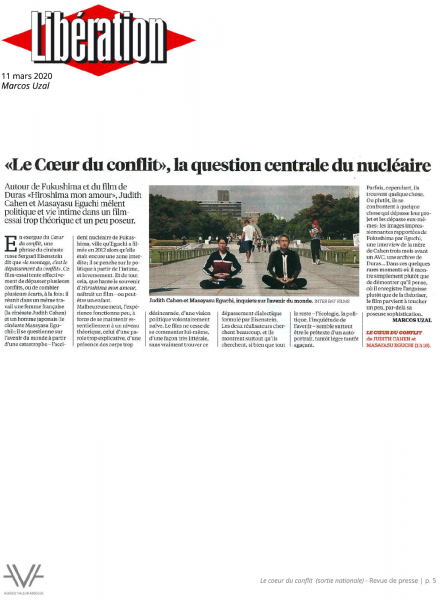 Le Coeur du conflit - film - documentaire - revue de presse - relations presse - attaché de presse - cinéma - culture