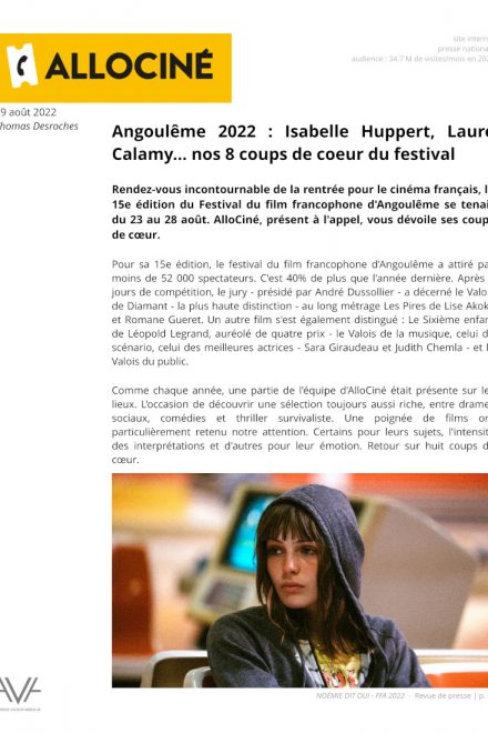 Noémie dit oui - Geneviève Albert - film - fiction - Québec - FFA - compétition - relations presse - AlloCiné