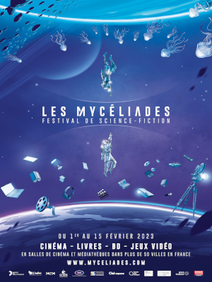 Les Mycéliades - 50 villes à travers toute la France - Science fiction - relations presses - 2023
